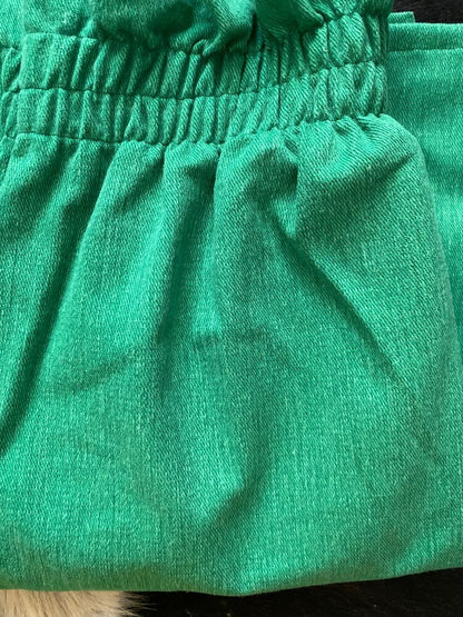 LENNY WIDE LEG PANT KELLY GREEN