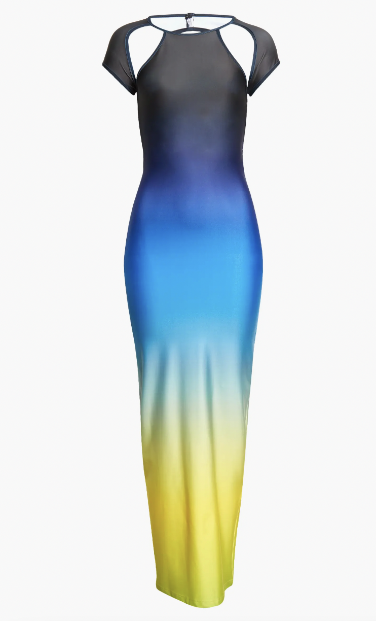 ALEXIS OMBRÉ DRESS