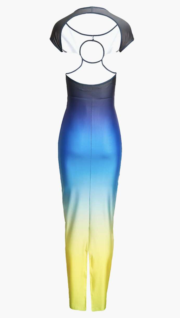 ALEXIS OMBRÉ DRESS