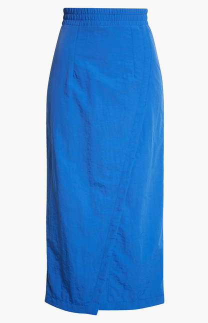 7TH ST. NYLON SKIRT TRUE BLUE